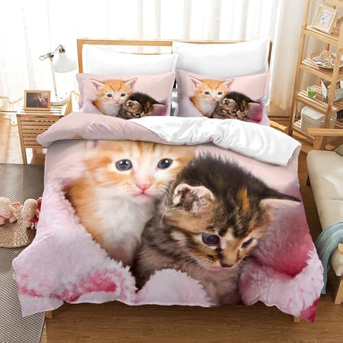 Housse de couette 3D effet ultra douce en microfibre de qualité supérieure - 3