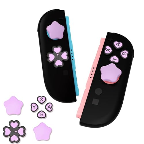 �y7����zFor Nintendo Switch 2 �A�i���O�X�e�B�b�N�J�o�[+�{�^���J�o�[ �yYANMONGI�z�V���R���f�� �ی�J�o�[ �ϏՌ� ����~�� ���� ������� �C�� ���� ���� �h�o ���t���ȒP(���s���N�j