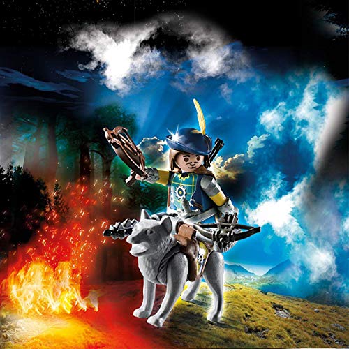 PLAYMOBIL Novelmore 70229 Novelmore Armbrustschütze mit Wolf, Für Kinder von 4-10 Jahren – Ansicht 3