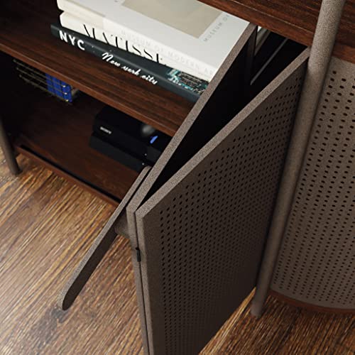 Sauder Radial Stand, For Tv's Up To 40, Umber Wood Finish #TOP5