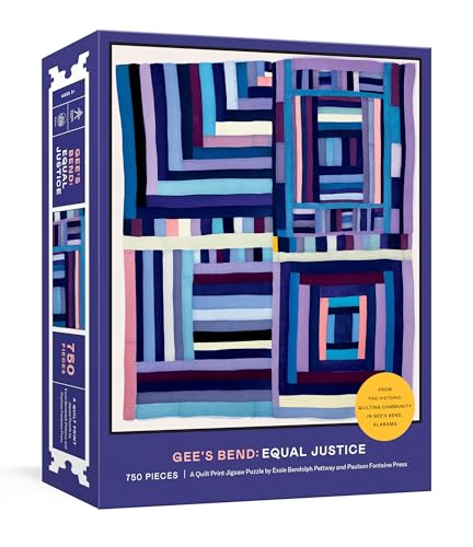 Puzzle de 750 piezas Gee's Bend con diseño artístico de colcha Equal Justice