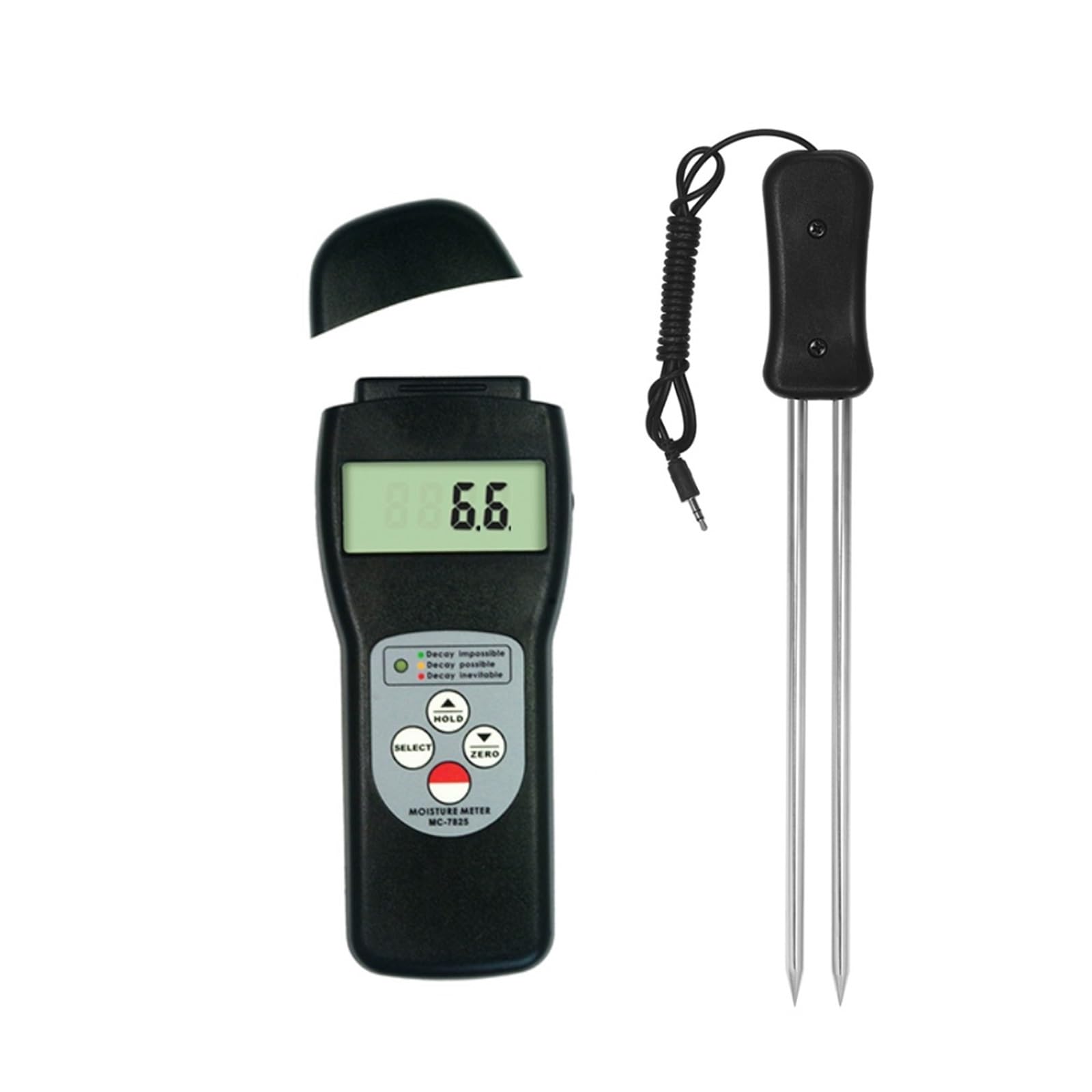 JVDDI Grain Moisture Meter Wheat Rice Corn Soybean Sorghum 36 Agricultural Products Moisture Measuring Instrument 7% ~ 30%