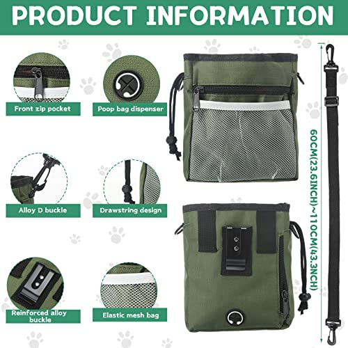 Hillban 12 Pcs Dog Treat Training Pouch, Dog Treat Bag with Waist Shoulder Strap Bulk Convenient Dog Treat Pouch Drawstring Closure Holder for Treats, Kibbles, 3 Ways to Wear, 6 Colors Hillban 12 Pcs Dog Treat Training Pouch, Dog Treat Bag with Waist Shoulder Strap Bulk Convenient Dog Treat Pouch Drawstring Closure Holder for Treats, Kibbles, 3 Ways to Wear, 6 Colors
