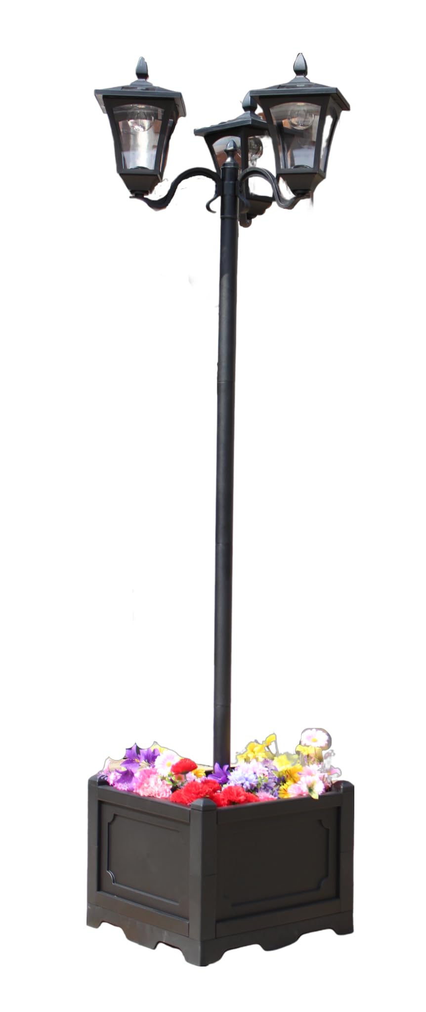 プランター付きソーラーライト 3灯 プランター付きソーラーライト 3灯 通販 - ディノス
