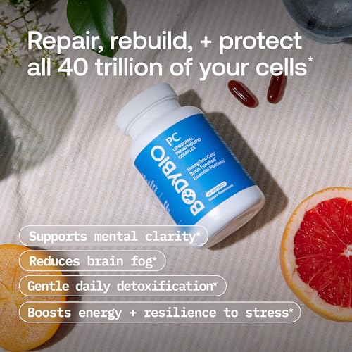 BodyBio PC - Phosphatidylcholine for Brain Health, Mental Clarity, Cognitive Function, Cellular Repair & Healthy Aging, Phospholipid Complex Supplement for Gentle Daily Detox - Image 5