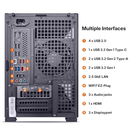 Image of KOTIN Gaming PC Desktop Ryzen 7 8700F, RTX 5060 Ti 8G, 32GB DDR5, 1TB SSD