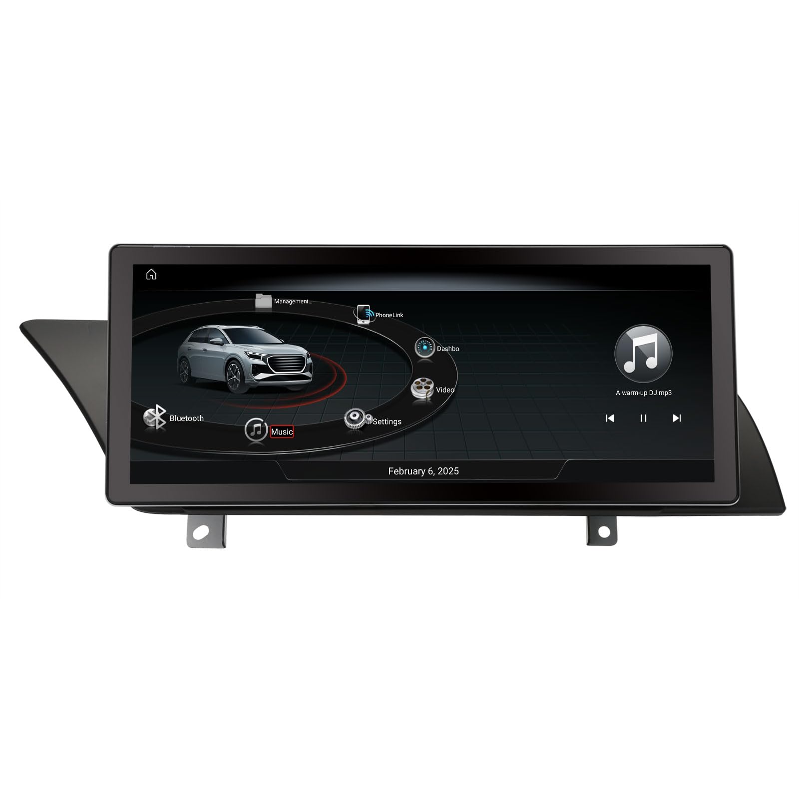 Erisin 10.25" 8-Core 4GB+64GB Android 14 Autoradio Bluetooth 5.1 per Audi A4 S4 RS4 B8 A5 S5 RS5 Supporta GPS Navigatore IPS Touch Screen MMI OEM CarPlay Android Auto Can-bus DAB+ Wifi RDS SWC TPMS