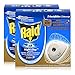 Raid x2 Night & Day Trio Insekten Nachfüller für Stecker, gegen Mücken, Fliegen & Ameisen