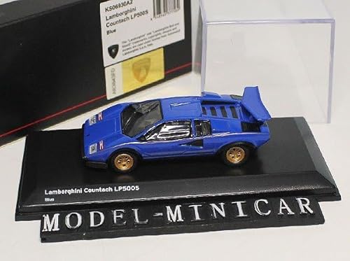 󏭁IBlueIKYOSHO 1/64 {M[j Lamborghini COUNTACH JE^bN LP500S 