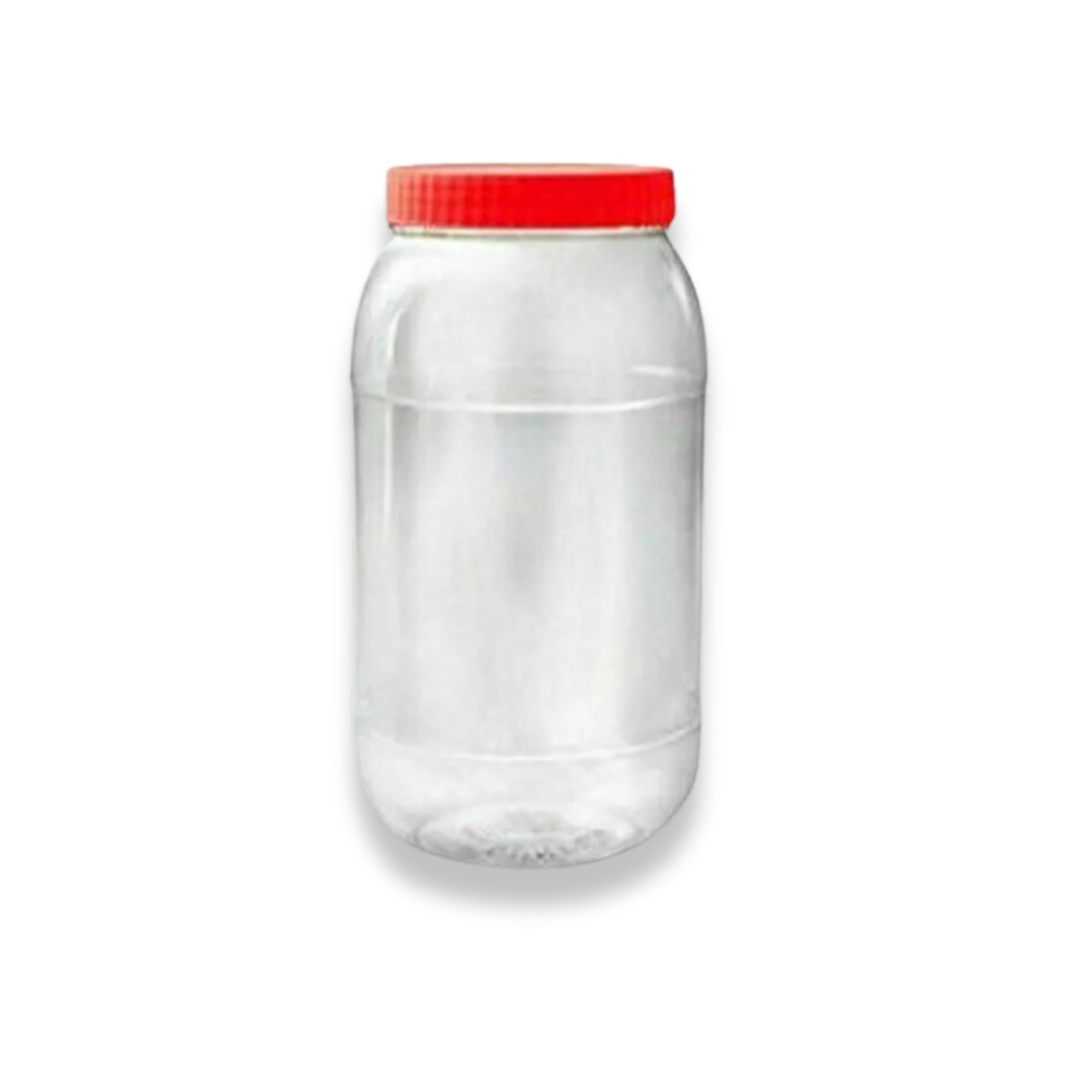 Quanta Clear/ Transparent Plastic Jars With Lids – Storage Containers – Airtight, Stackable, Bpa-Free Container Jar For Spices, Sweets, Crafts, Dog Treats – Reusable & Durable (1, /Transparent, 4000Ml)