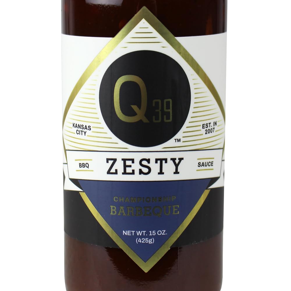 Amazon.com : Q39 Zesty BBQ Sauce 15 oz. : Everything Else