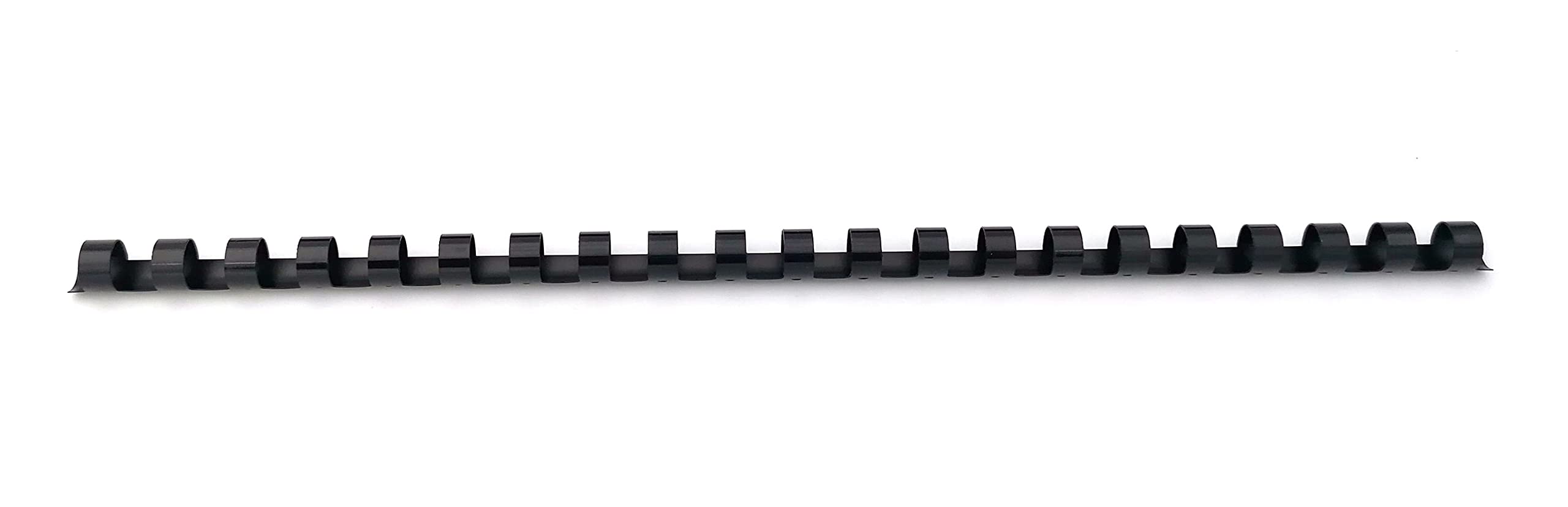 Dorsi A Spirale PVC Q-Connect A4, 21 Anelli, Diametro 22 Mm – Fino A 175 Fogli, Nero, Confezione Da 50