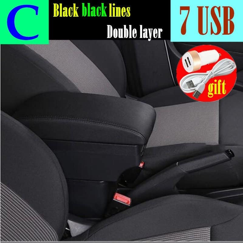 Boîte Accoudoir Accoudoir Voiture Pour Yaris Pour Vitz 5dr