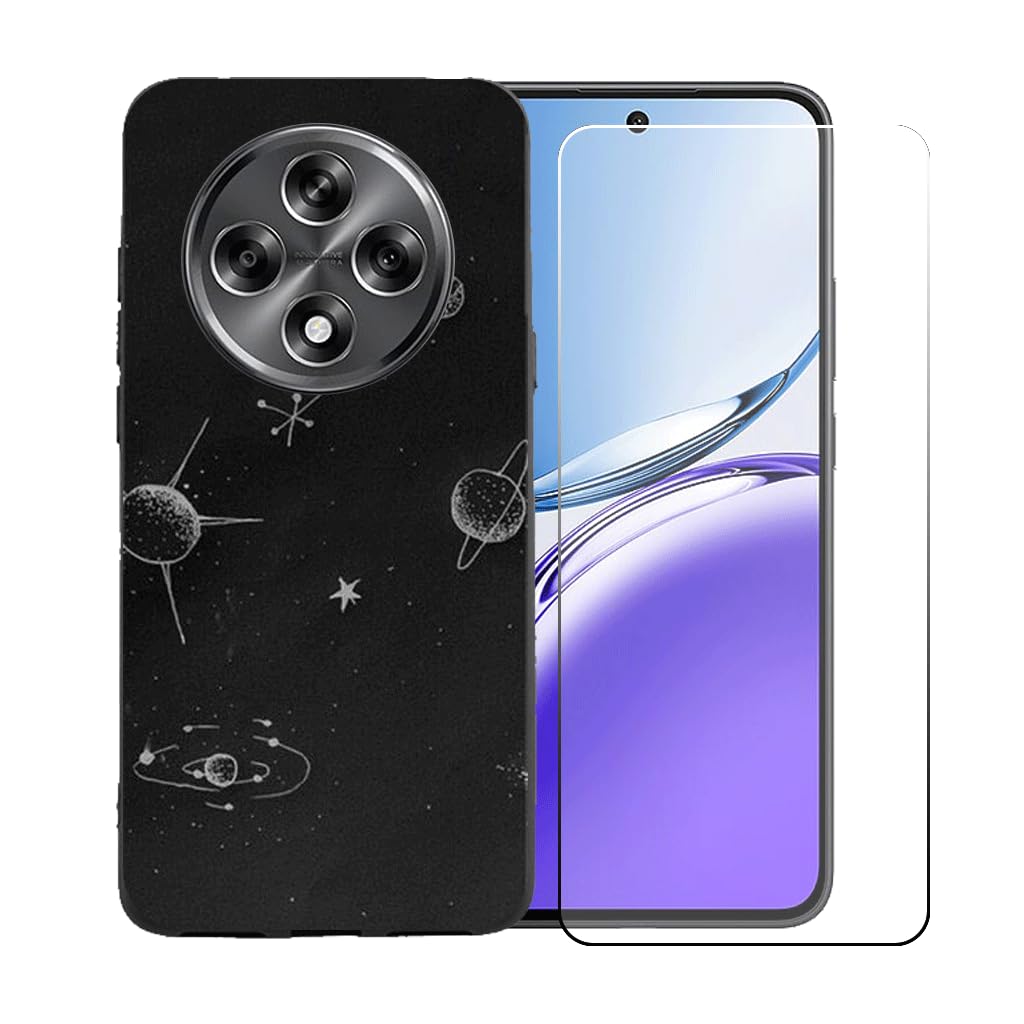 OPPO A3 5G 本体 + ケース + スクリーンプロテクター Amazon.co.jp: LCEHTOGYE 適用 Oppo A3 5G +強化ガラス