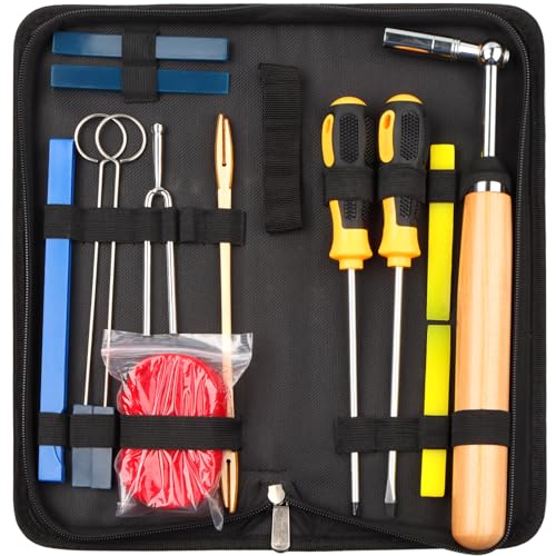 Piano Tuning Kit 14pcs with Wrench and Hammer