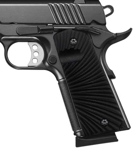 Cool Hand Empuñaduras G10 de tamaño completo 1911 para Kimber, Colt, Rock Island, Springfield, pistola Taurus, tornillos de empuñadura incluidos,