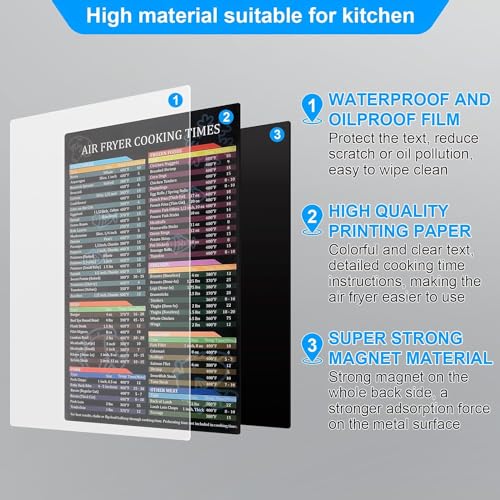 Compare Air Fryer Cheat Sheet Air Fryer Cooking Times Chart