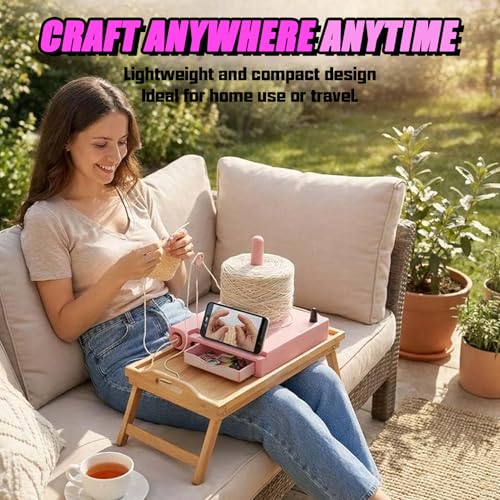 Boîte à crochet multifonctionnelle avec support fil rotatif et téléphone - 6