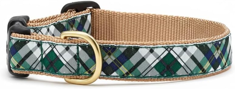 Up Country Gordon Plaid Pattern (Gordon Plaid Dog Collar, Large (15 to 21 inches) 1 Inch Wide Width)