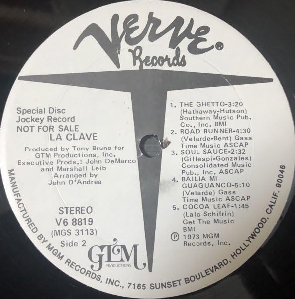 Amazon.co.jp: La Clave - La Clave US Original Promo盤 LP アルバム