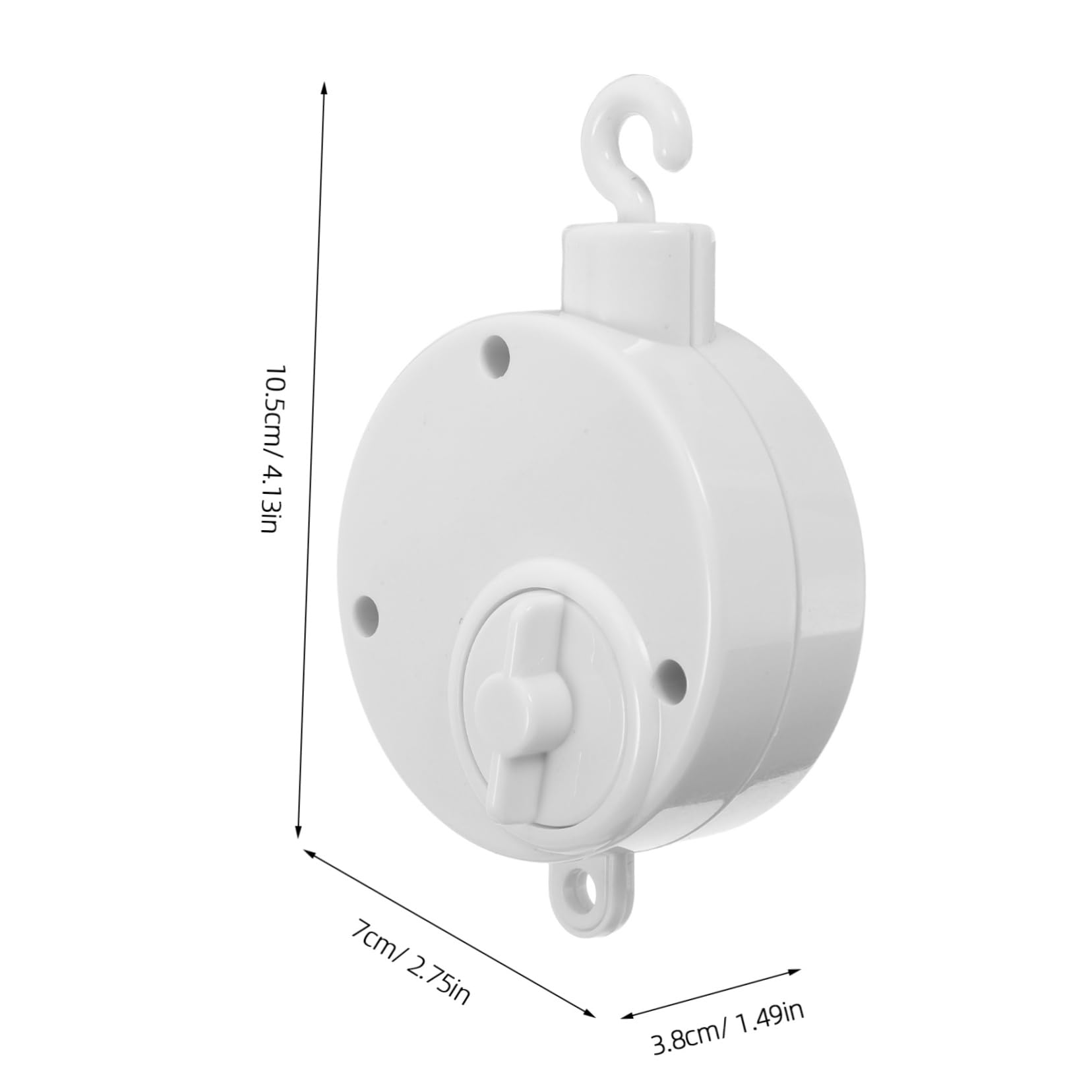PRETYZOOM Crib Bell Stand Bed Hanging Musical Box Easy Assembly Peaceful Entertainment