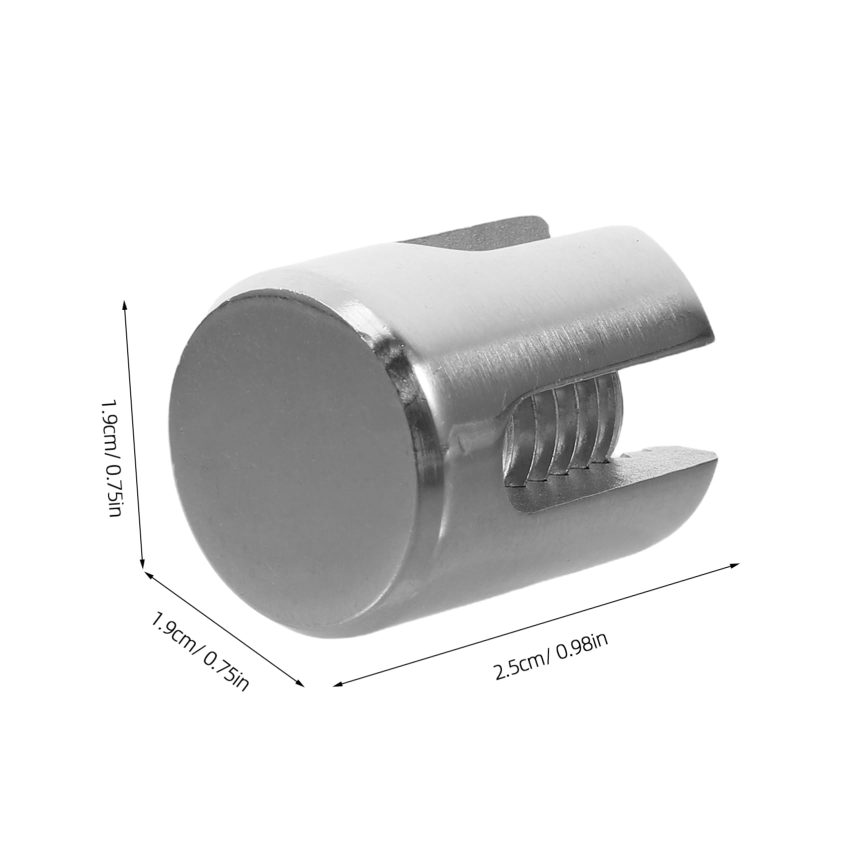 DOITOOL Stainless Steel Wire Rope Clip Wall Clips for Cords Wire Clips Fence Wire Clamps Cross Cable Clamps Easy Install Secure Lock for Outdoor Use