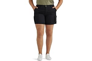 Women's Plus Size Ultra Lux Comfort with Flex-to-go Cargo Short