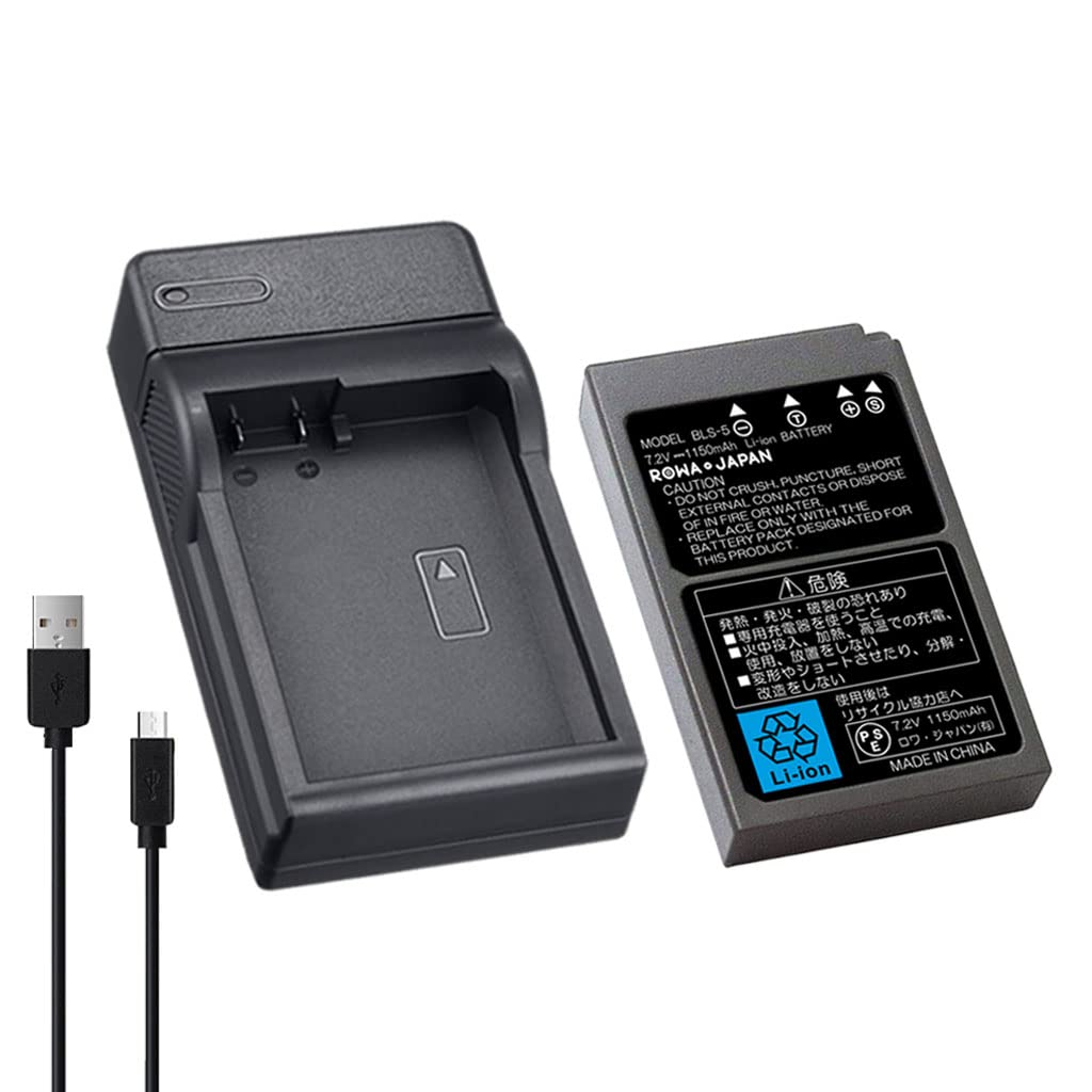 Amazon | ロワジャパン【PSE基準検品】OLYMPUS対応 BLS-5 BLS-50 互換