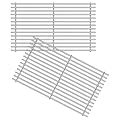 Htanch 7637(2-Pack) 17.5" Stainless Steel 9MM Cooking Grates Grid Replacement for Weber Spirit 200,E-210 (2013-2016), E-220, S-210 (2013-2016), S-220 Series Gas Grills for Weber 7637