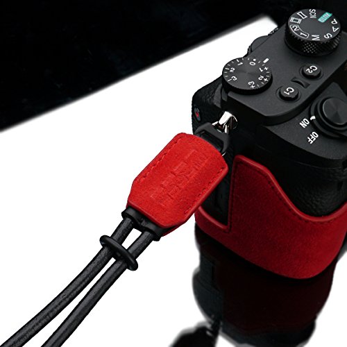 Gariz Special Alcantara Version Xs-Wba2 Hand Strap For Mirrorless And Other Types Of Camers Red #TOP19