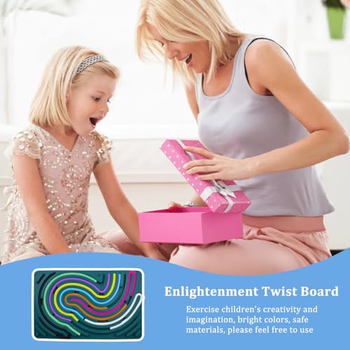 Sensorik Activity Board Silikon, Sensorik Activity Board, Montessori Spielzeug Doppelseitiges Aktivitätsbrett mit 24 Strings & Reisetasche Beruhigung ADHD Autismus Spielzeug für Kinder, Dunkelgrün