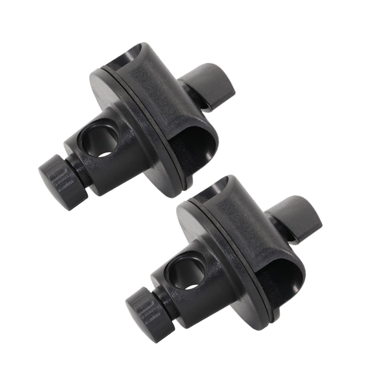 ERINGOGO 2Pcs Adjustable Microphone Arm Clamps Durable Clips for Tripod Accessories for Recordings Stage Shows Live Lightweight Design