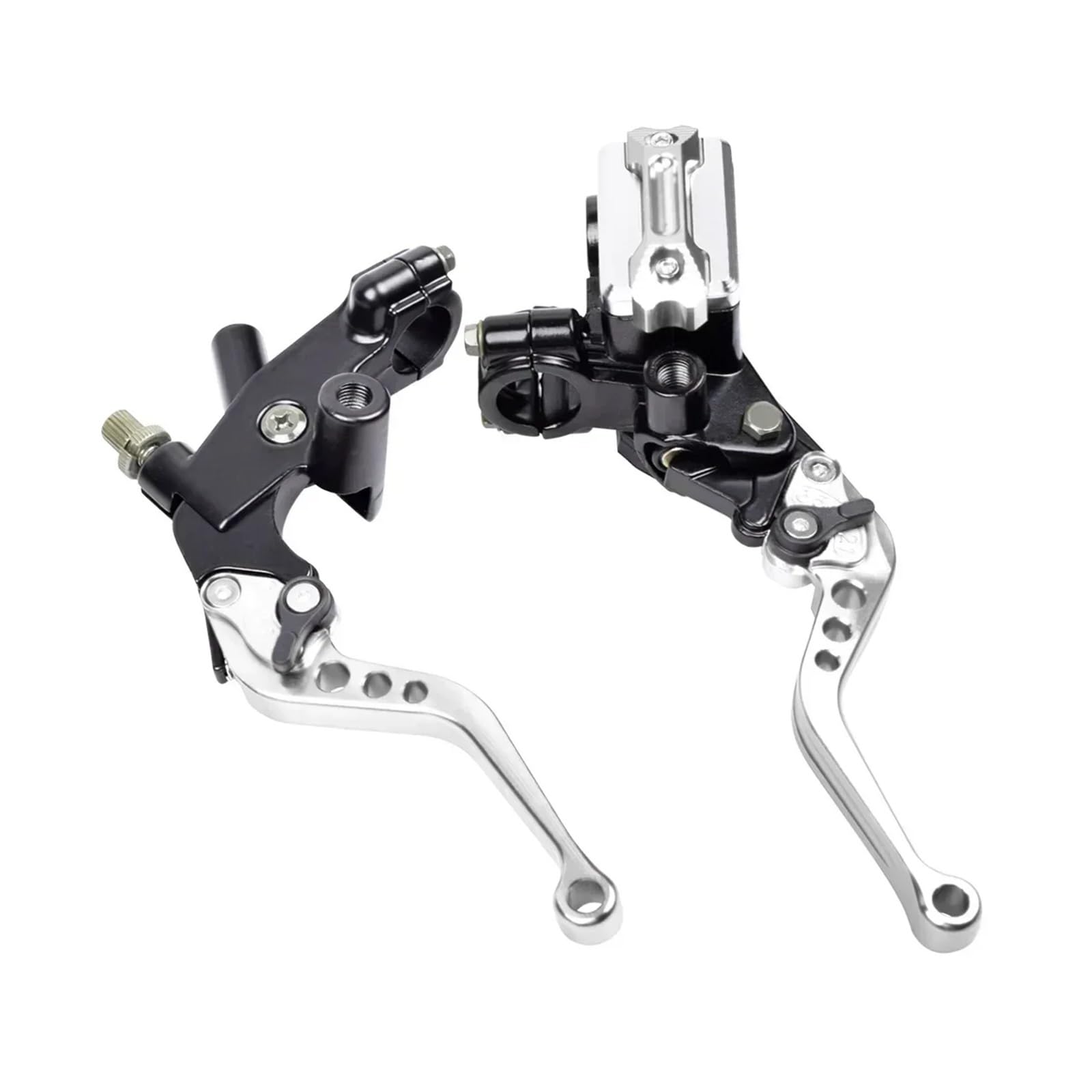 KTEBNWOSD Universal Motorcycle Brake Master Cylinder 22MM Hydraulic Clutch Lever Adjustment for Motorbike for Ho&nda for Ya&maha Brake Clutchs Levers