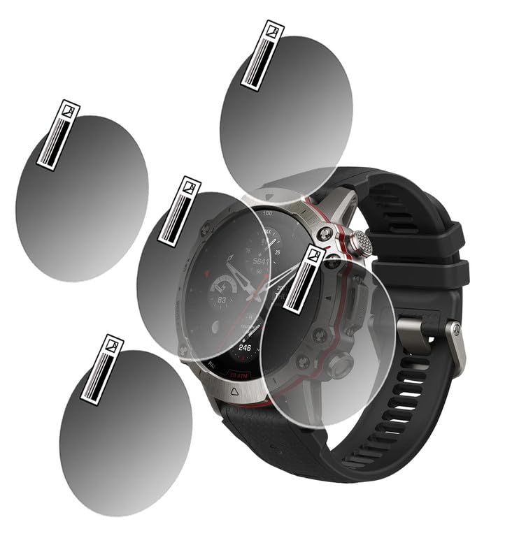 DAFFIN Compatible for Amazfit Falcon DISPLAY Smartwatch Screen Guard (PACK OF 5)-NEW LIST-2808