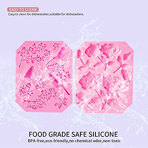 Molde de silicona para fondant y mousse de chocolate miniatura 5