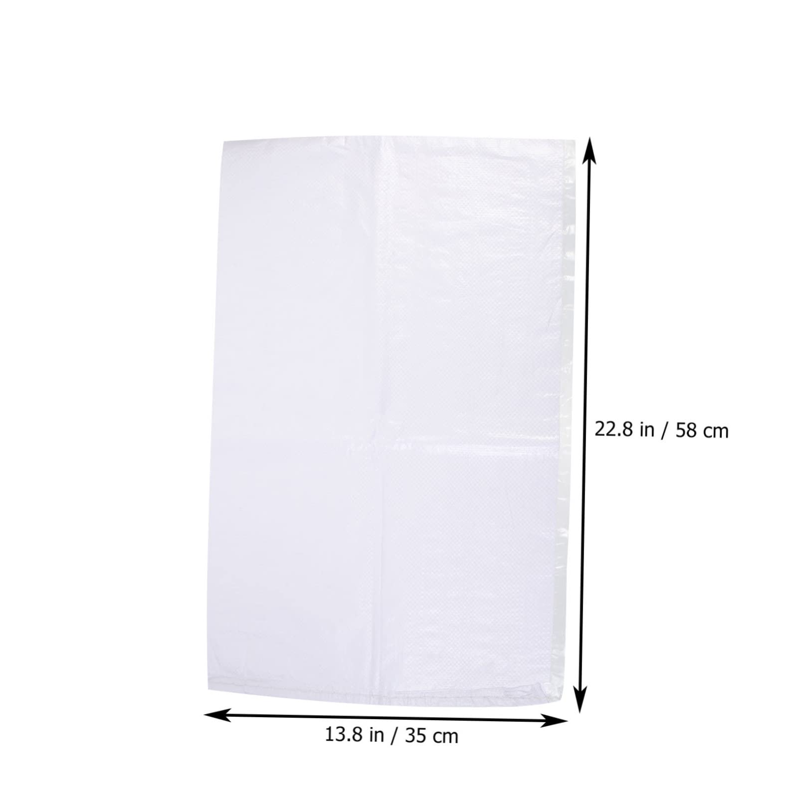 HOMOCONO Sandbags for Flooding 16pcs Windproof Woven Sandbags Pp Material Large Capacity Empty