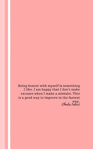 minimalist notebook inspired by f1 formula 1 drivers quote on cover Charles Leclerc