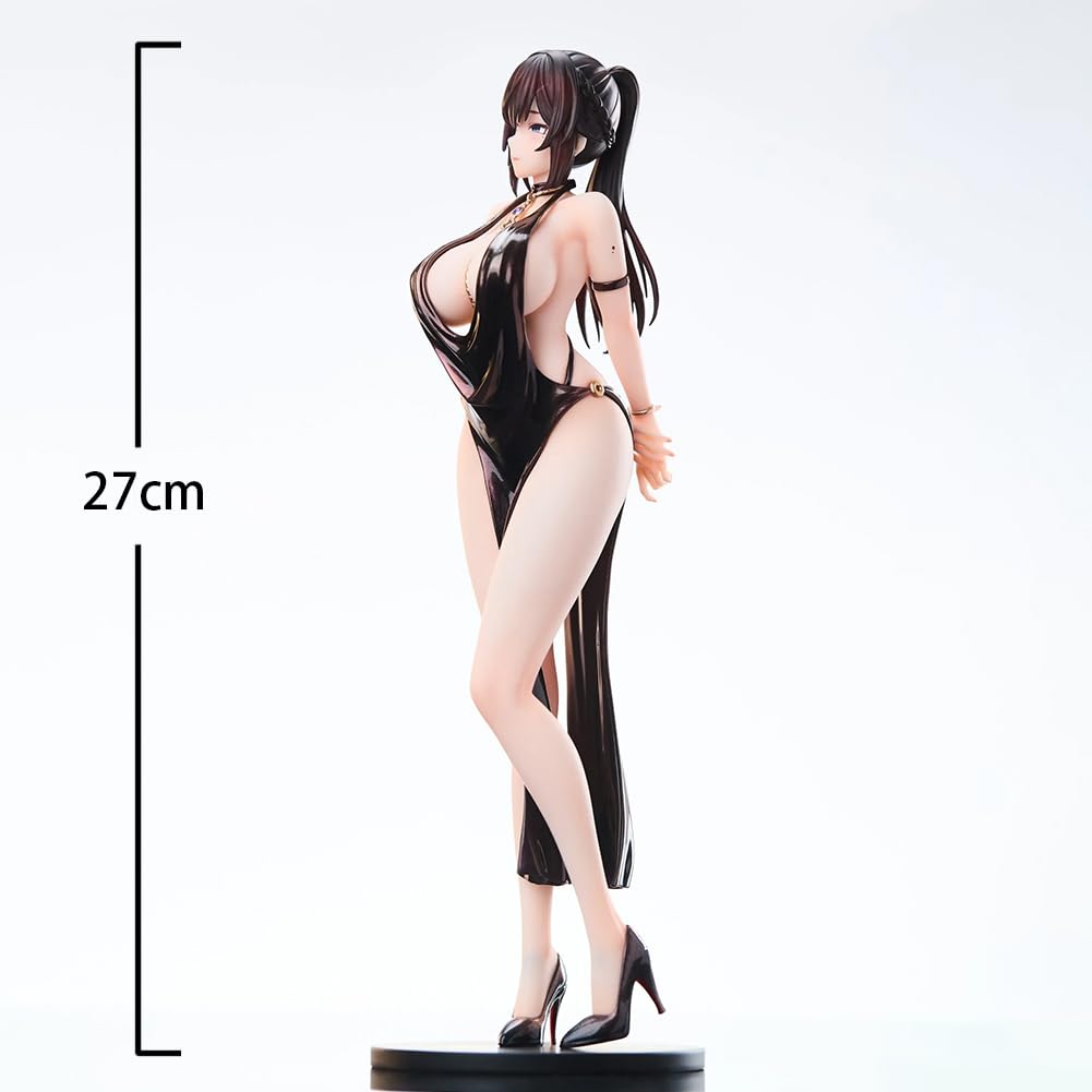 Ilustracja Shiho Miyamae figurka 27 cm skala 1/6 | PVC Stutue Oryginalne figurki malarskie Party Dress Ver. Figurka | Ozdoby dekoracyjne Prezent urodzinowy dla fanów