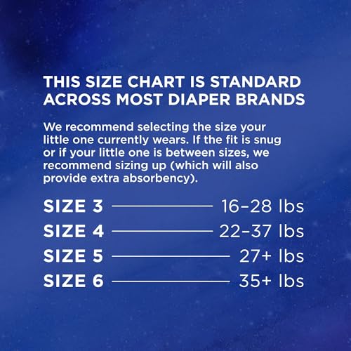 Image of Amazon Brand - Mama Bear Overnight Baby Diapers with Leak Protection, Fragrance-Free, Size 4, 74 Count, Nighttime Protection, Leakproof with Leak Guards