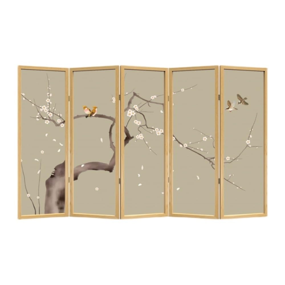 Privacy Screen Simple Screen Partition Decoration Living Room Office Foldable Background Wall Semi-transparent Gauze Privacy Room Divider