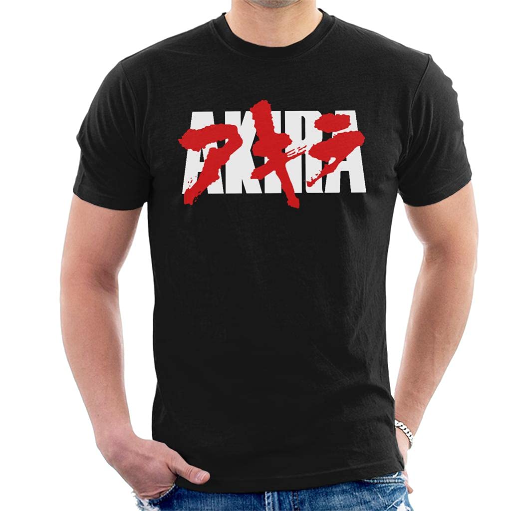 Akira Neo Anime Men's T-Shirt Black