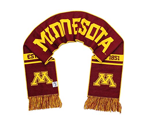 Tradition Scarves Minnesota Golden Gophers Scarf – University of Minnesota Classic Woven