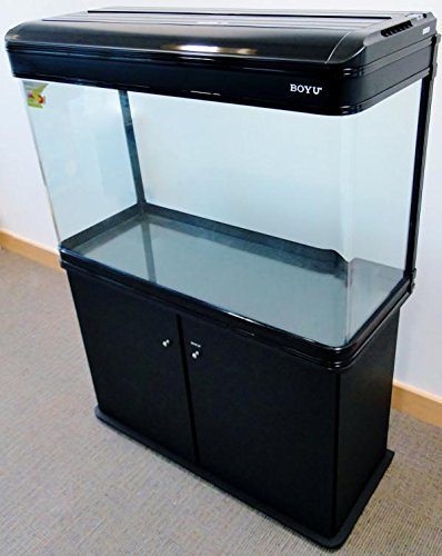 Boyu Aquarium Fish Tank and Cabinet with LED Lighting (153cm / 520L, Black)