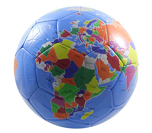 Curious Minds Busy Bags DEFLATED - Earth Globe Soccer Ball - 8