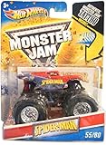 HOT WHEELS SPIDERMAN MONSTER JAM TRUCK TATTOO SERIES 1:64 SCALE #55/80