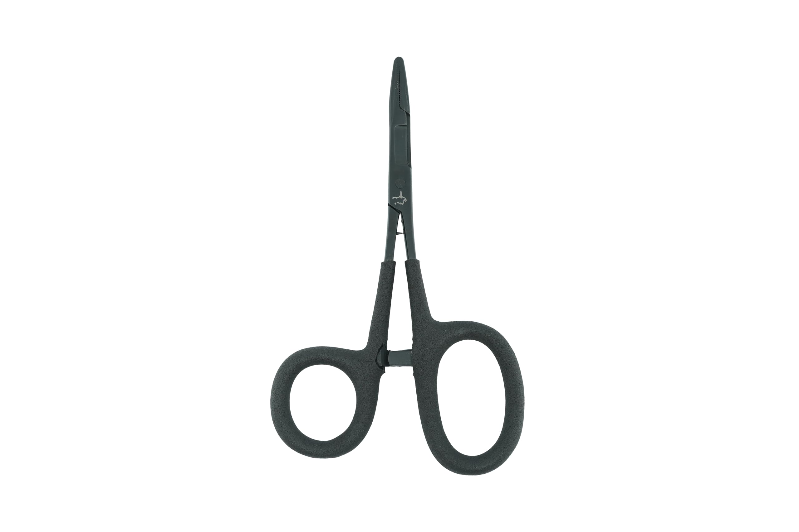 Kingfisher Fishing Accessory Fly Fishing Soft Grip Scissor Clamp Forcept Hemostat for Fly Fishing Hook Removal, Straight