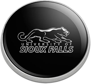University of Sioux Falls Secondary Logo Golfing Premium Metal Golf Ball Marker