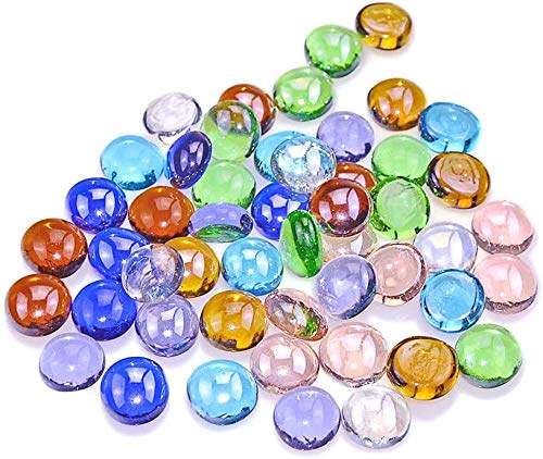 Decent Glass 5Kg Pebbles for Aquarium | Shiny Marble Stone Pebbles for Vase Fillers Outdoor/Indoor | Garden Decoration | Multi Pebbles for Garden Pots (Multi, 5kg) (B08H5N32NQ) Amazon Price History, Amazon Price Tracker