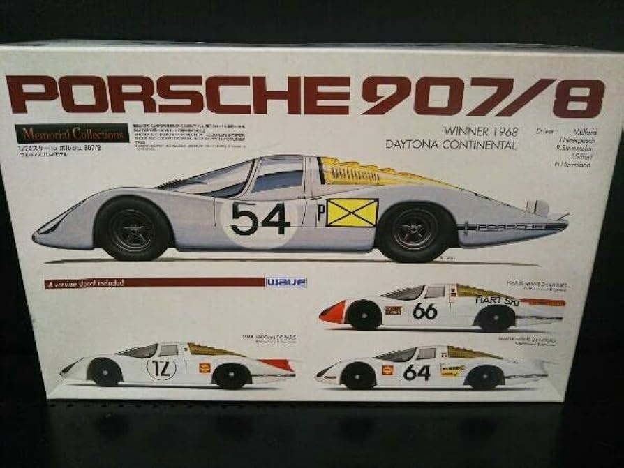Amazon | 未組立 Wave 1/24スケール ミニカー 907/8 フルディスプレイ 