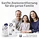 KICK THE TICK Vereisungsspray mit Zeckenzange – Zeckenentferner Set für Mensch, Kind, Hund & Katze – schmerzfreie Zeckenentfernung – über 40 Anwendungen